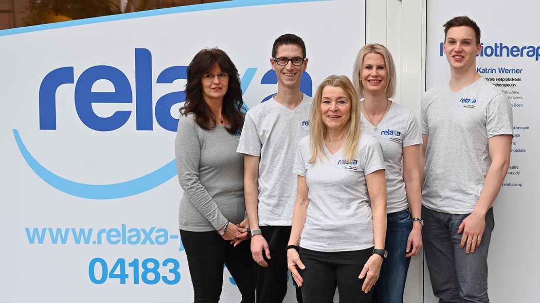 Das Relaxa Team: Physiotherapeuten, Ansprechpartner, Fitnesstrainer und vieles mehr